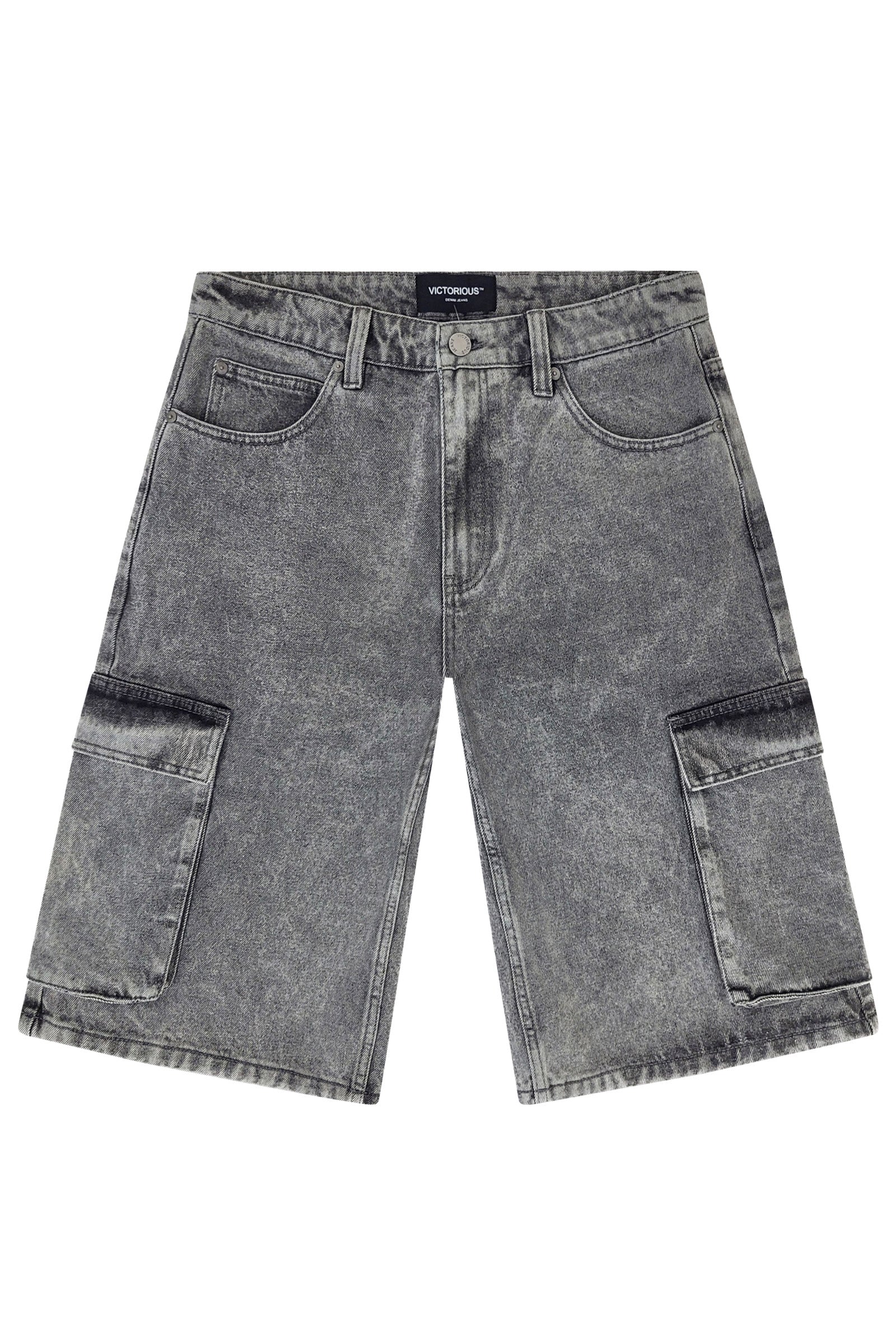 Men's VAULT Baggy Fit Cargo Denim Shorts | VICTORIOUS – VICTORIOUSUSA
