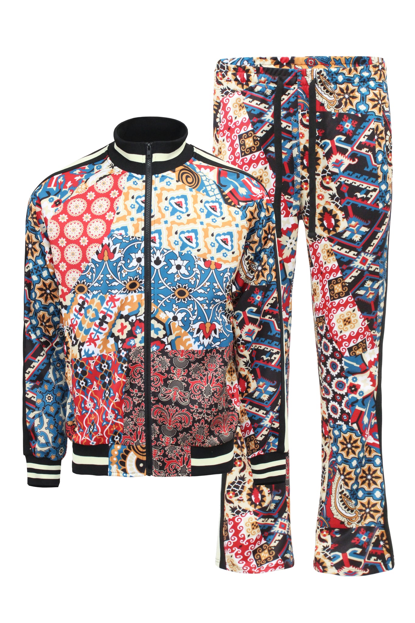 Paisley Collage Track Suit