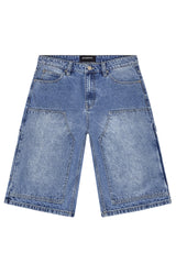 DRAFT Baggy Fit Carpenter Denim Shorts