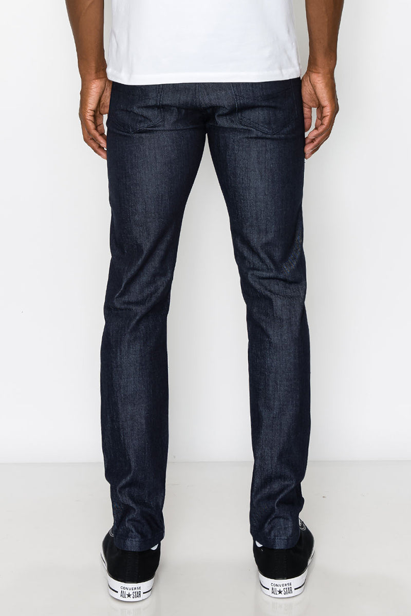 Men's Essential Raw Denim Skinny Jeans | VICTORIOUS – VICTORIOUSUSA