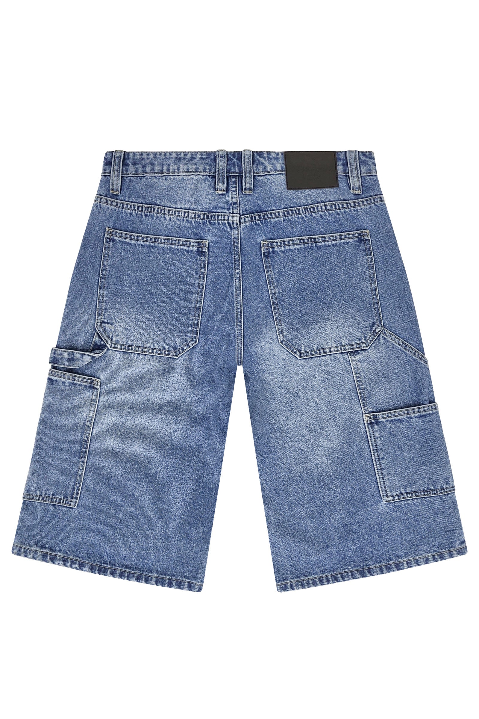 Men's DRAFT Baggy Fit Carpenter Denim Shorts | VICTORIOUS