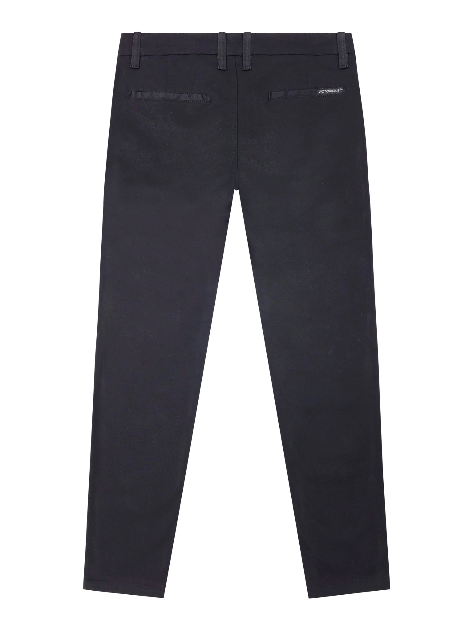 Black pants on a white background