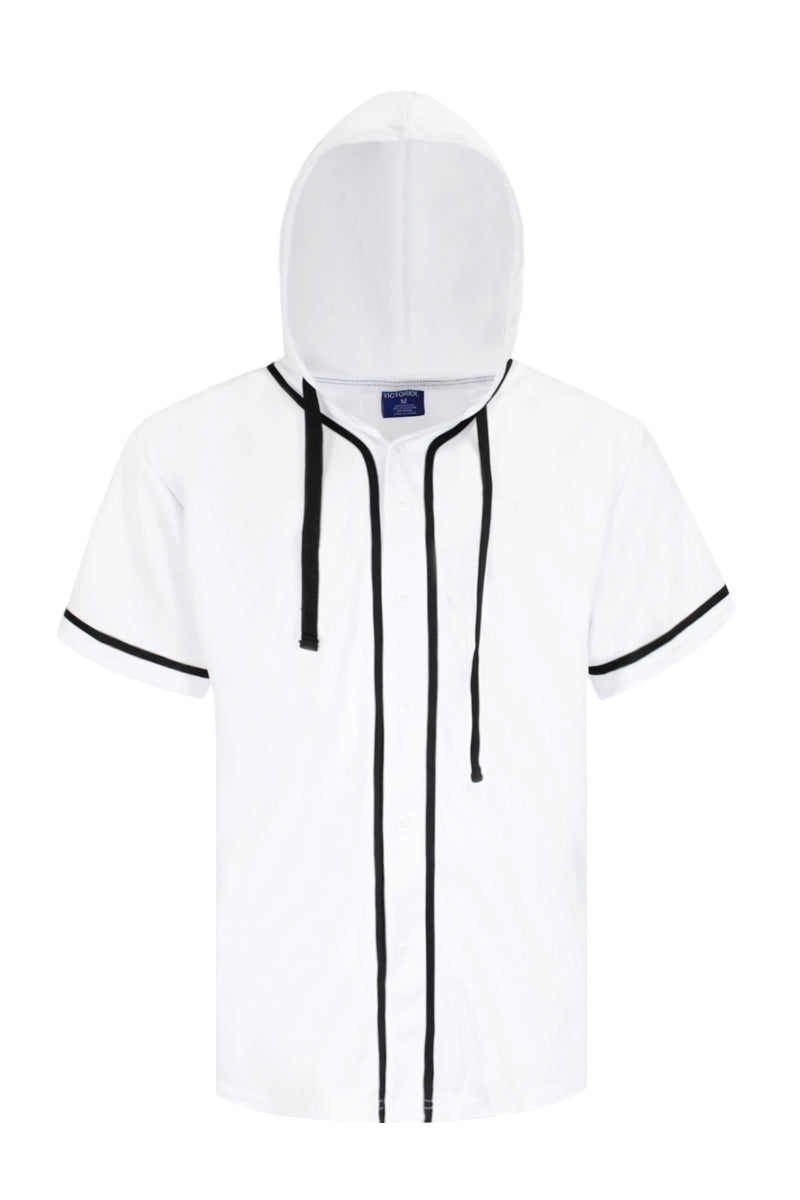 Hooded Baseball Jersey