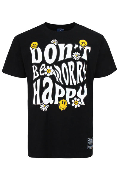 ミュージシャン DOTS Don't Worry, Be Happy L/S TEE Don't Worry Be Happy T-shirts – VICTORIOUSUSA