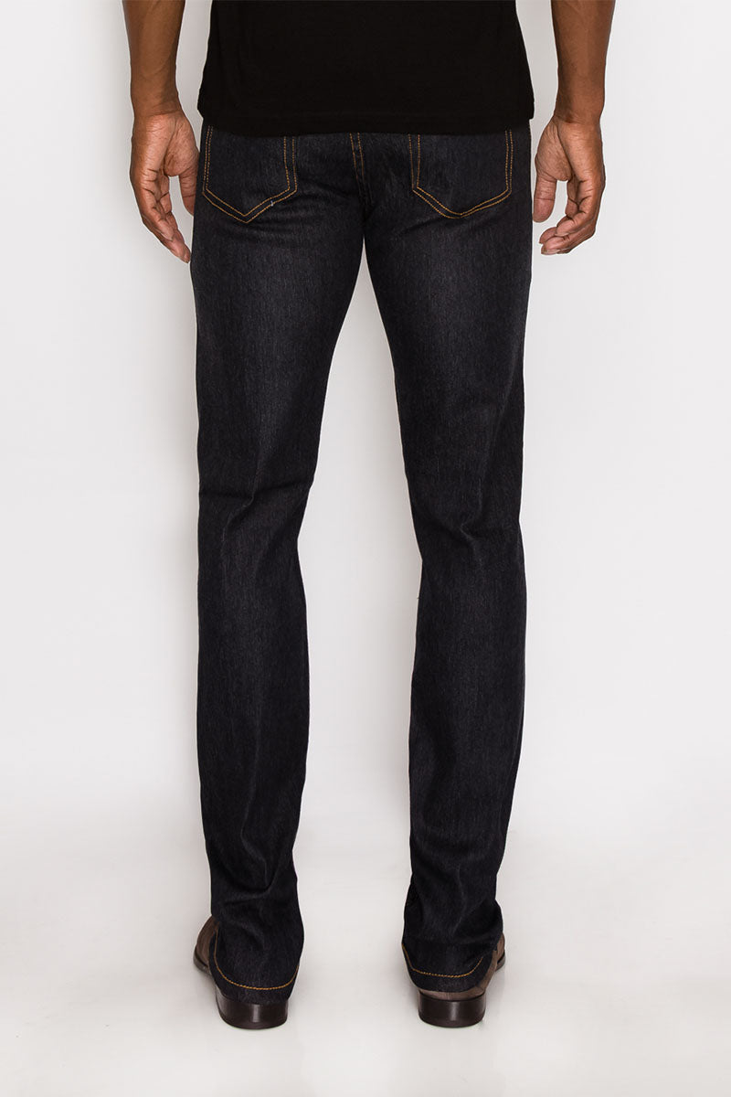 Skinny Raw Denim Jeans