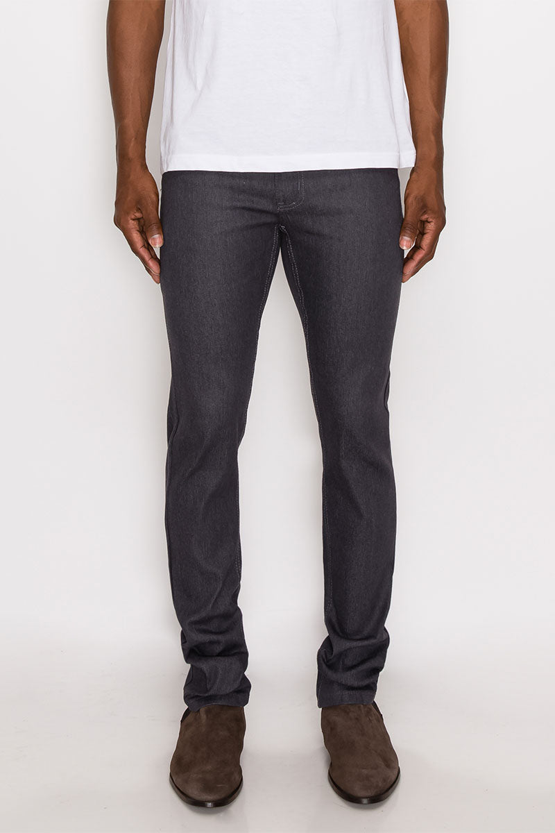 Skinny Raw Denim Jeans