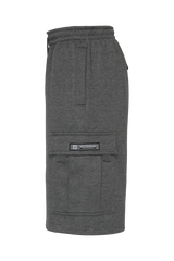 RESTRICT Baggy Fit Cargo Fleece Shorts