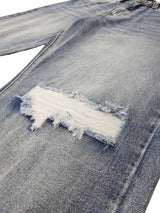 Baggy Fit Distressed Denim Jeans