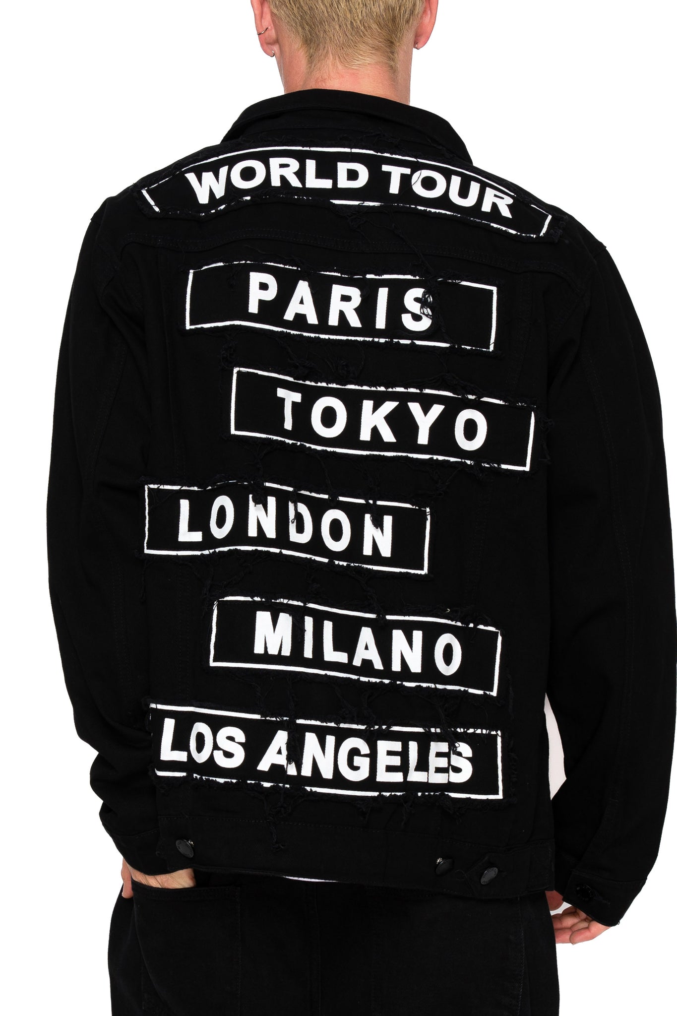 Men's World Tour Colored Denim Jacket | VICTORIOUS – VICTORIOUSUSA