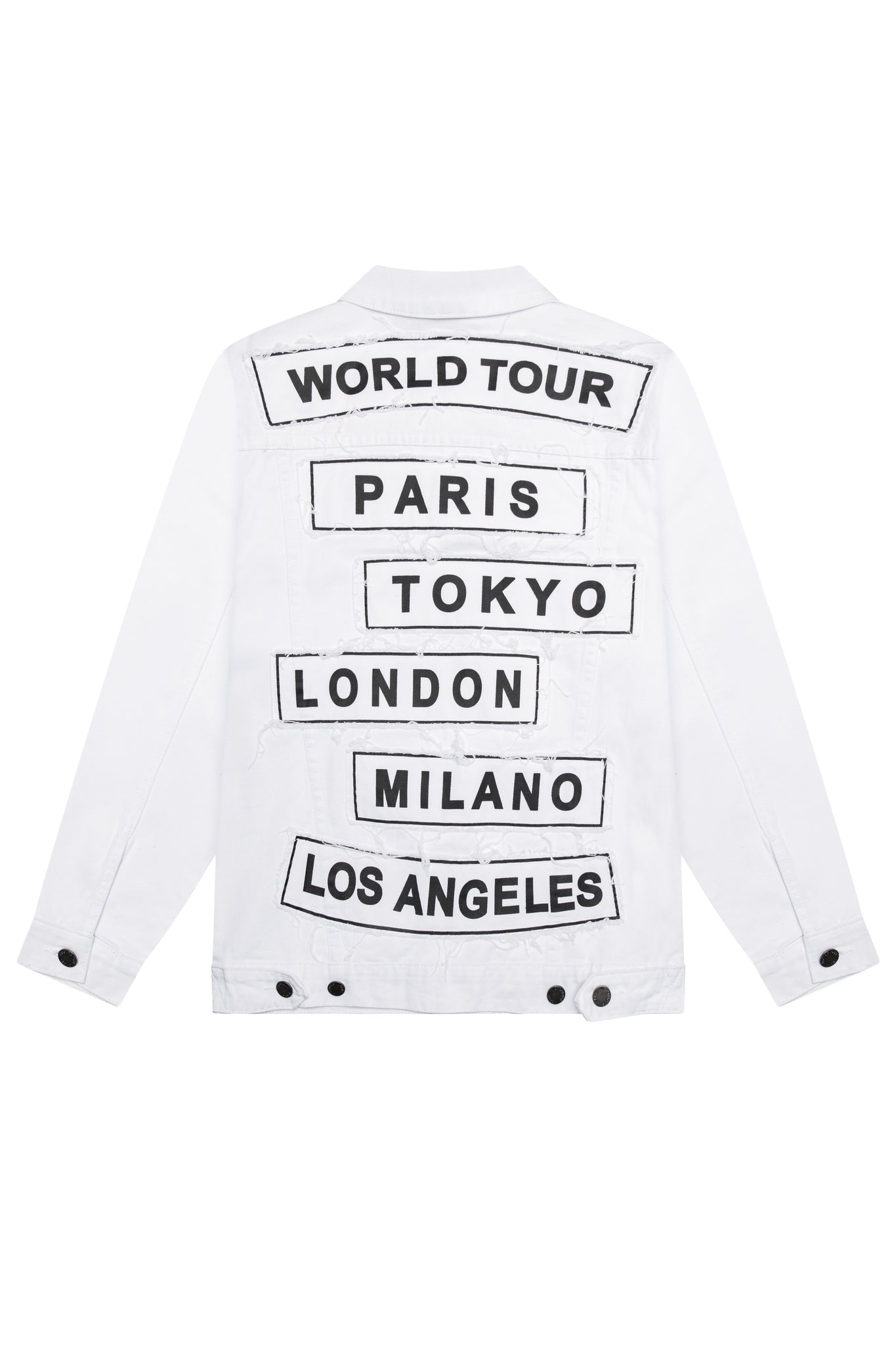 World Tour Colored Denim Jacket
