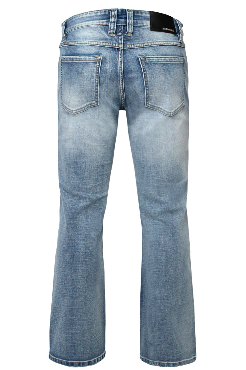FLARED DENIM JEANS