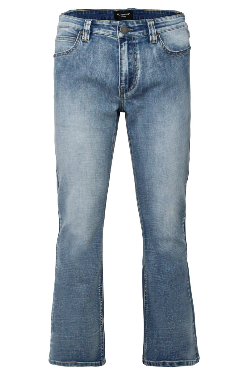 FLARED DENIM JEANS