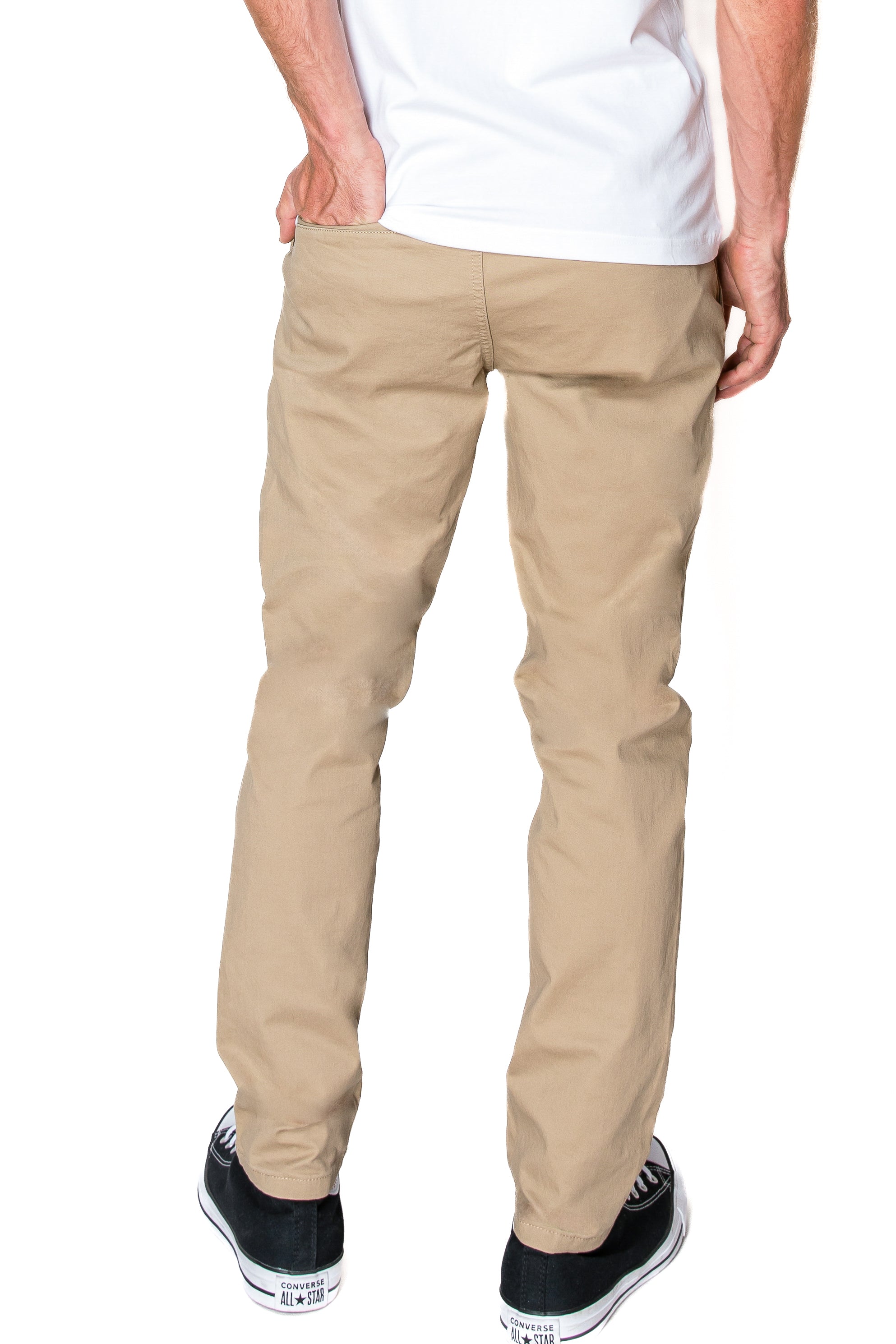 【kiitos】YAECA CHINO CLOTH PANTS Chino Cloth Trousers Two Tuck Straight – YAECAYA