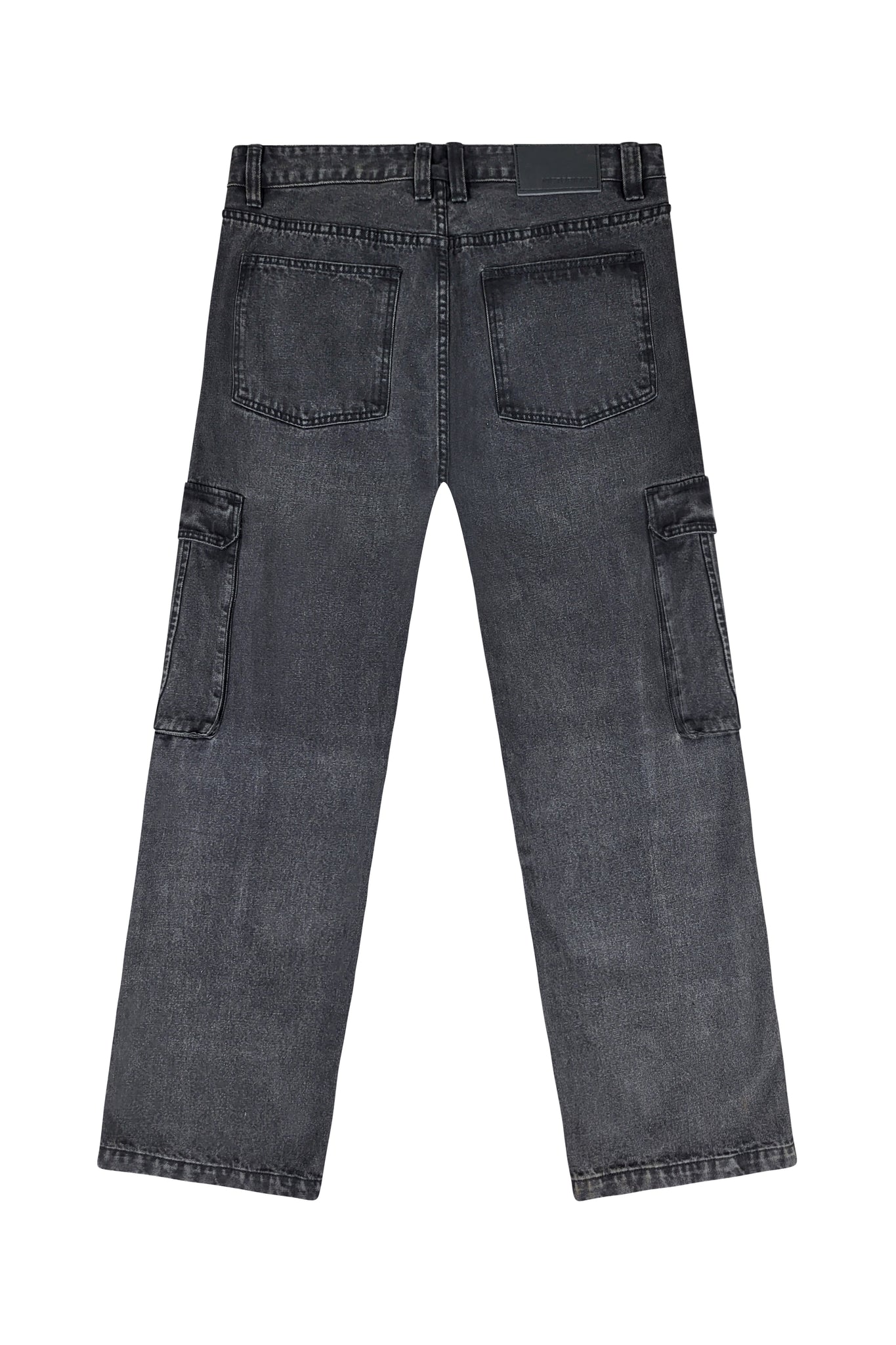 Baggy Fit Cargo Denim Jeans