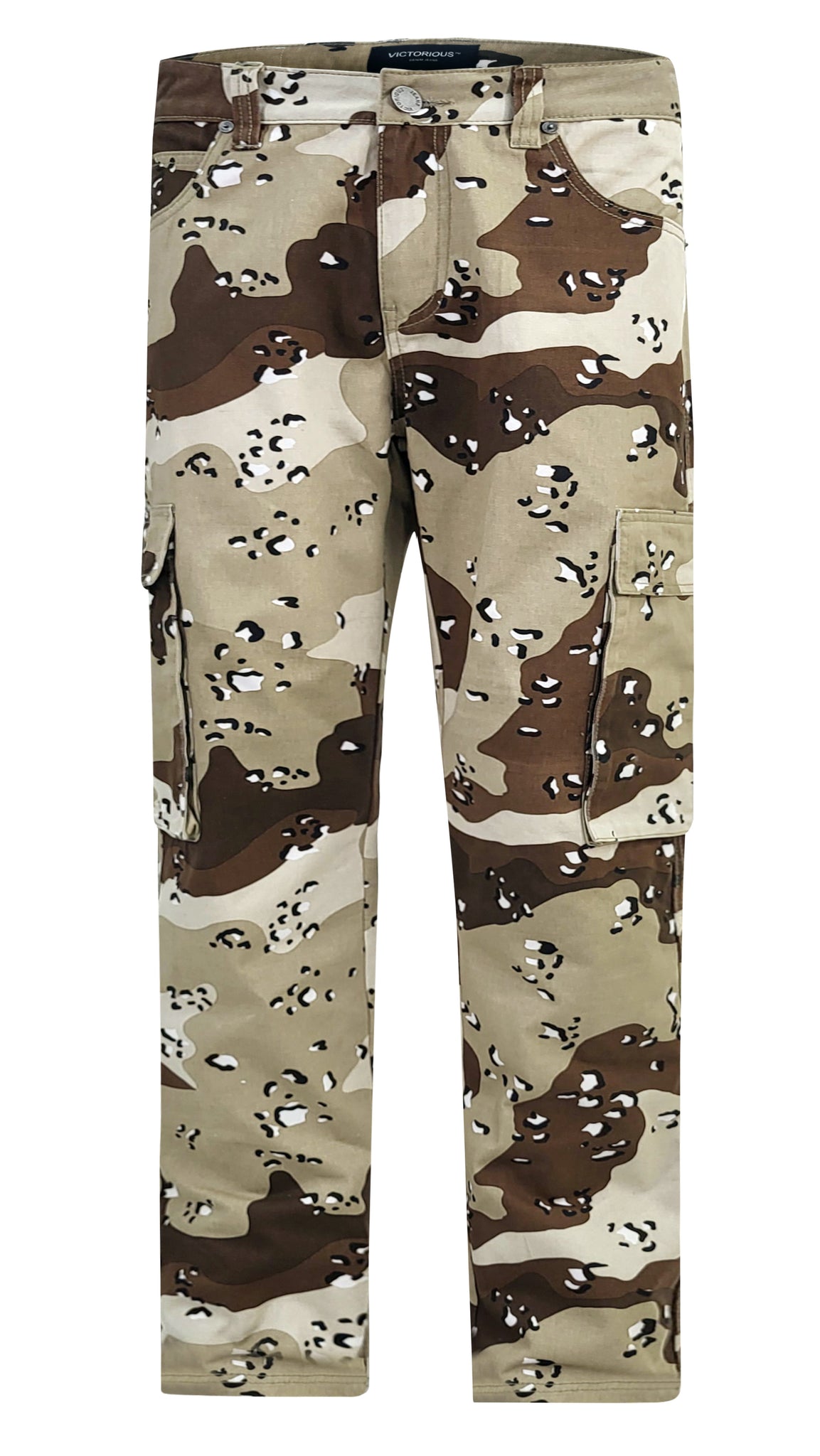 Baggy Fit Cargo Desert Camo Jeans