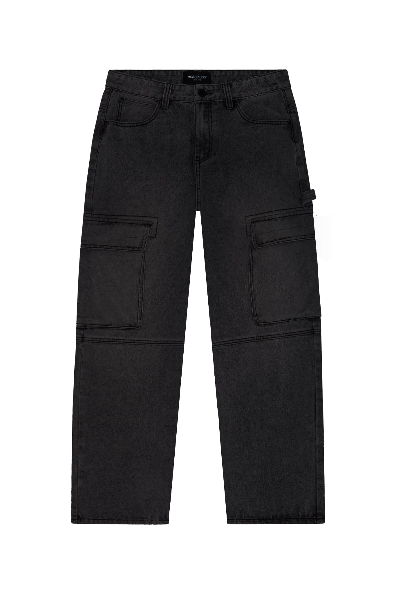 Men's Baggy Fit Cargo Denim Jeans | VICTORIOUS – VICTORIOUSUSA