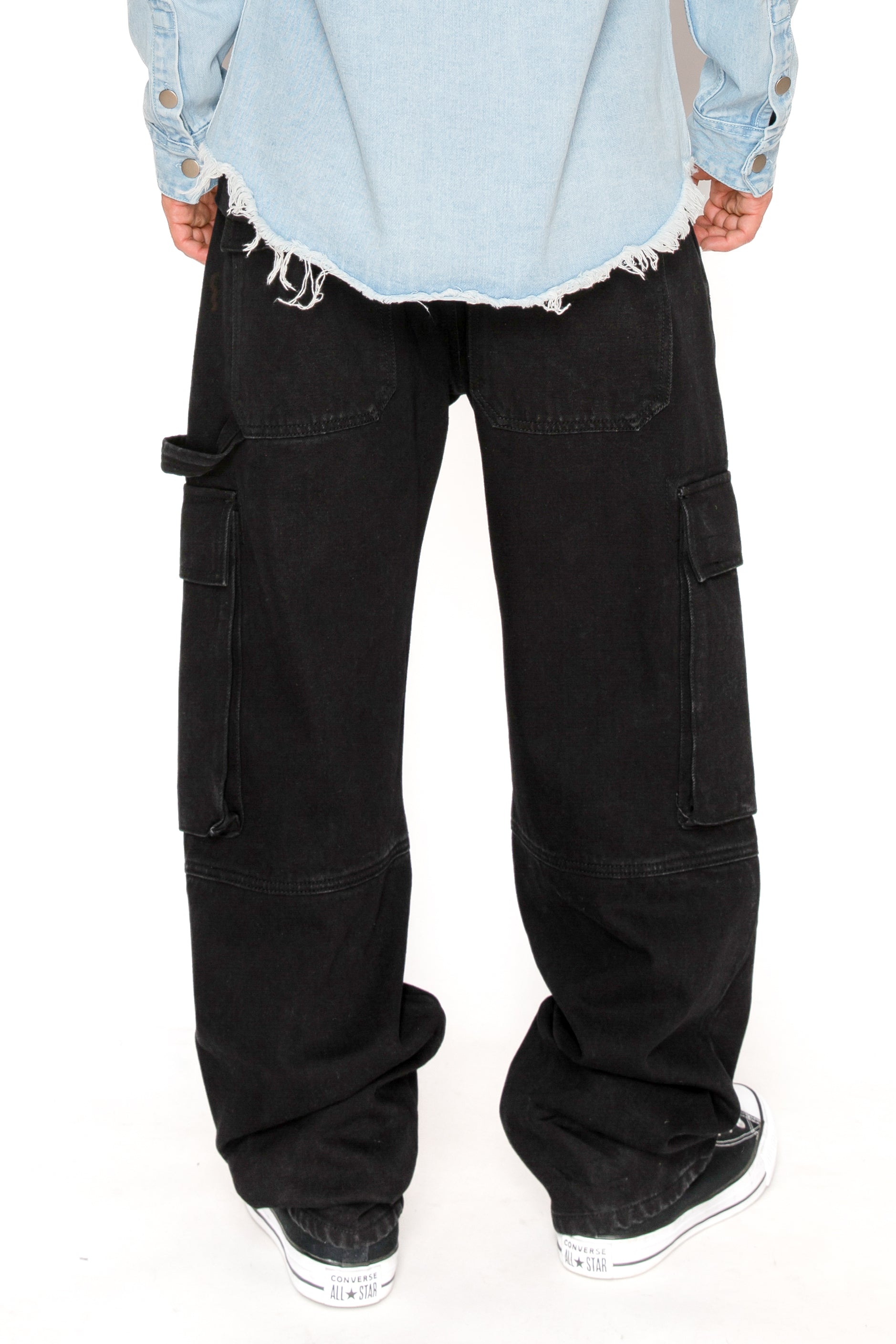 Men's Baggy Fit Cargo Denim Jeans | VICTORIOUS – VICTORIOUSUSA