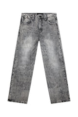 Baggy Fit Stone Washed Jeans