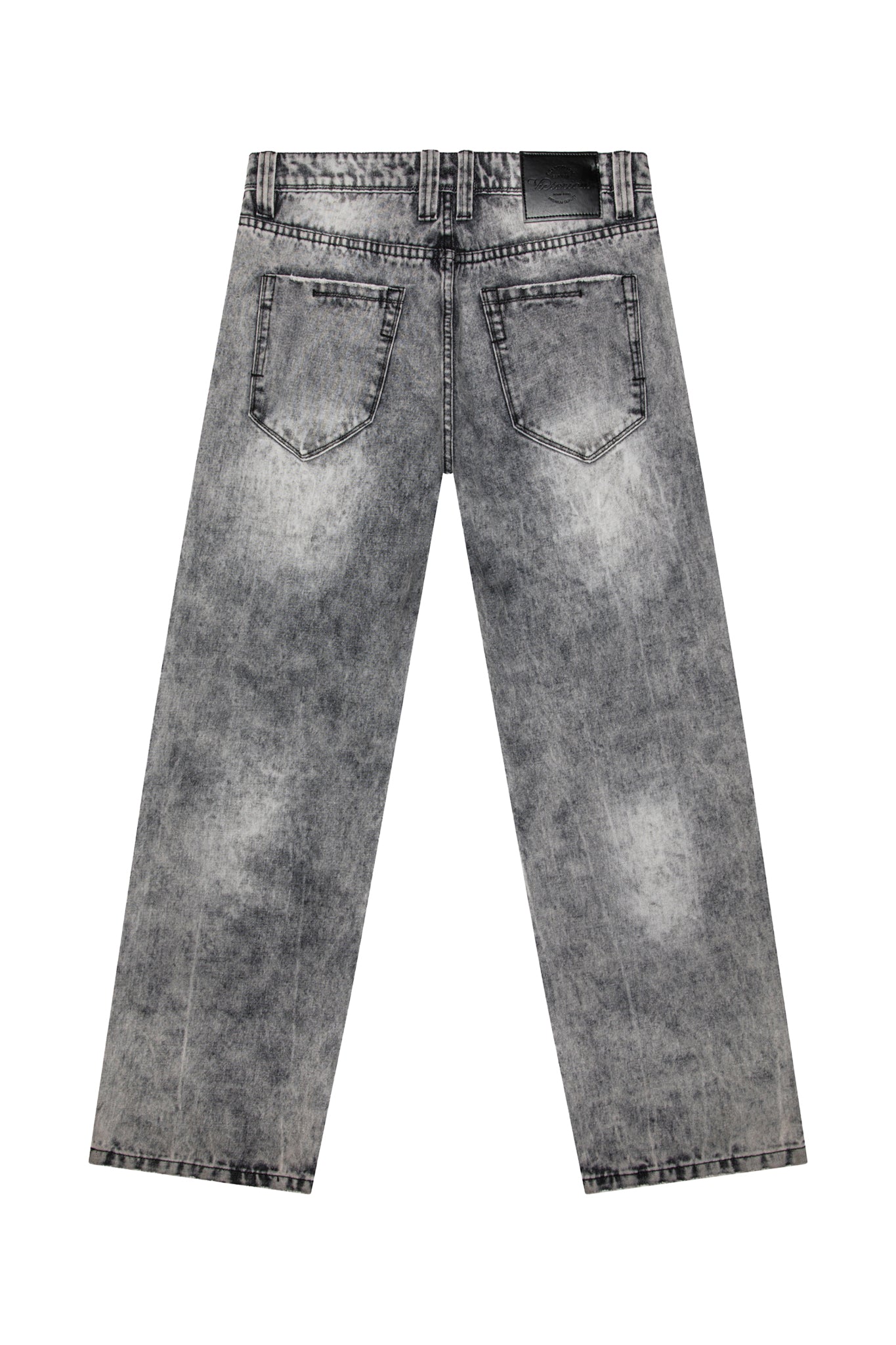 Baggy Fit Stone Washed Jeans