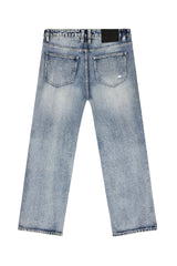 Baggy Fit Distressed Denim Jeans