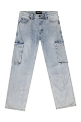ANCHOR Baggy Fit Cargo Denim Jeans