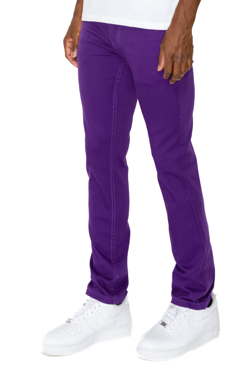 Essential Colored Skinny Jeans – VICTORIOUSUSA - Main Image