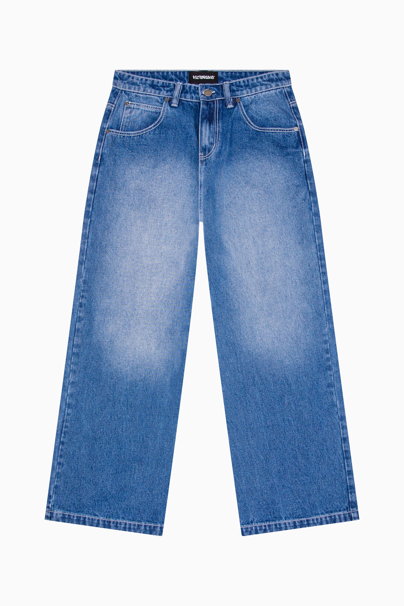 Ultra Baggy Y2K Wide-Leg Denim Jeans
