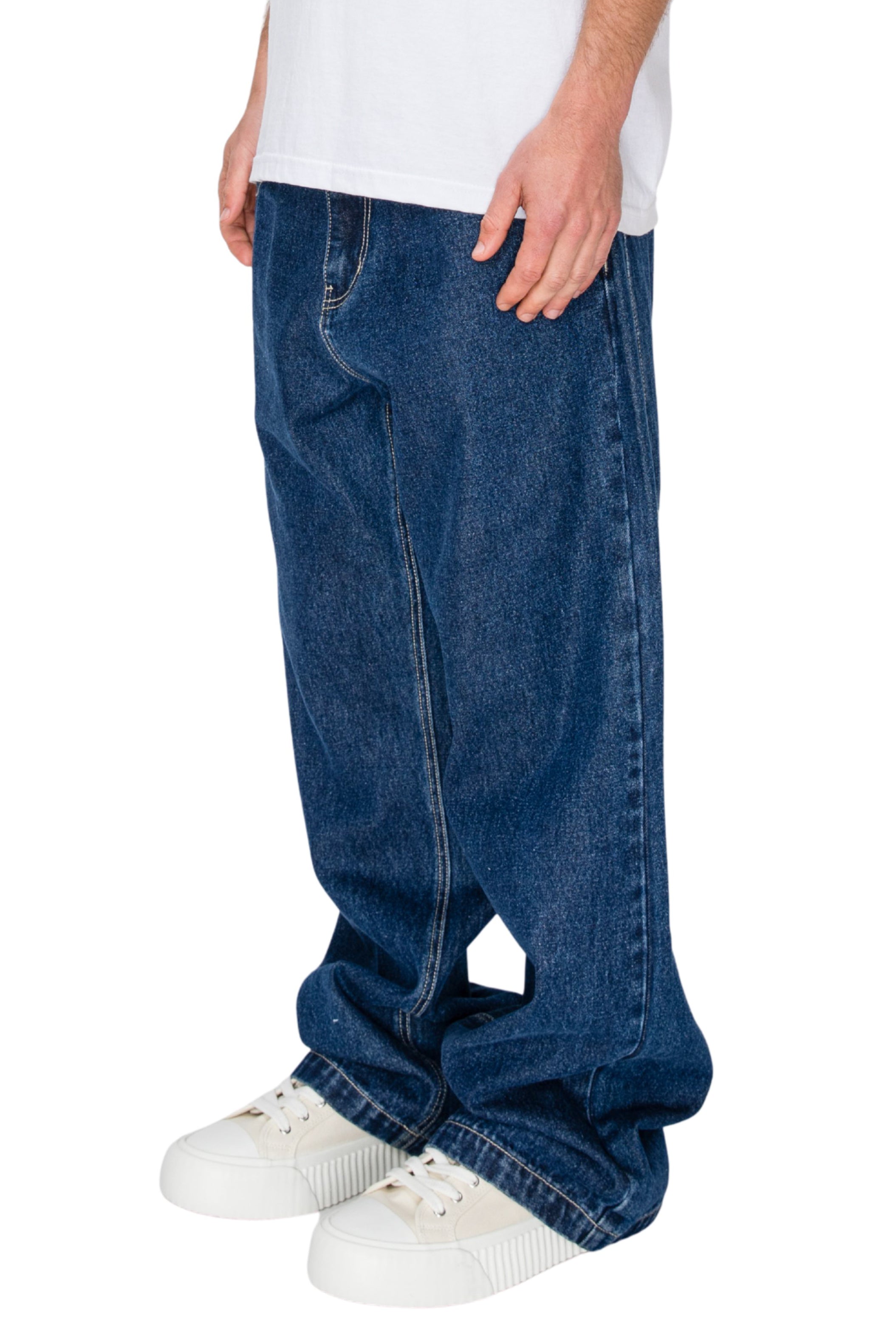 Men's TYPHONE Ultra Baggy Y2K Denim Jeans | VICTORIOUS – VICTORIOUSUSA