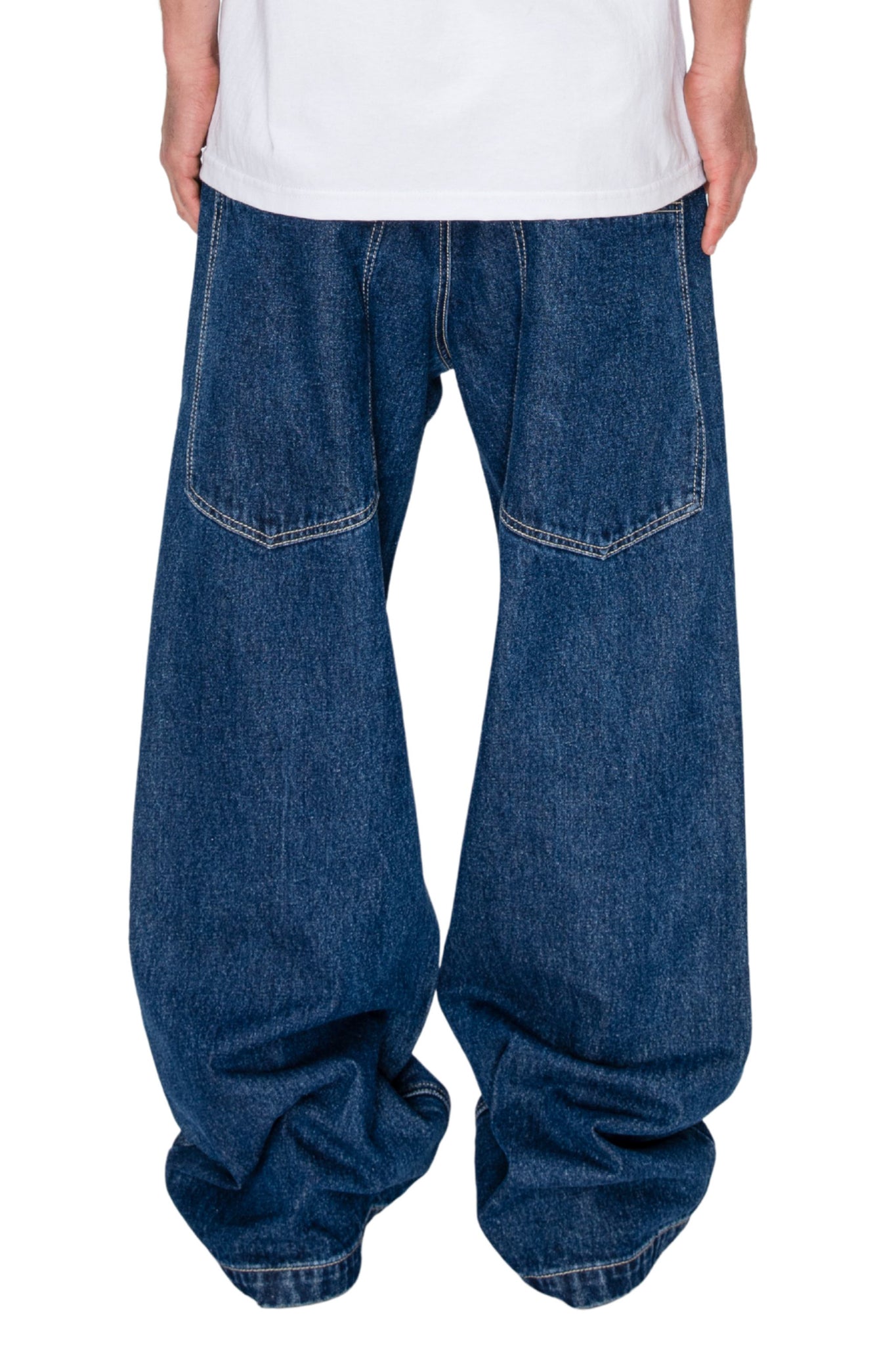 Men's TYPHONE Ultra Baggy Y2K Denim Jeans | VICTORIOUS – VICTORIOUSUSA