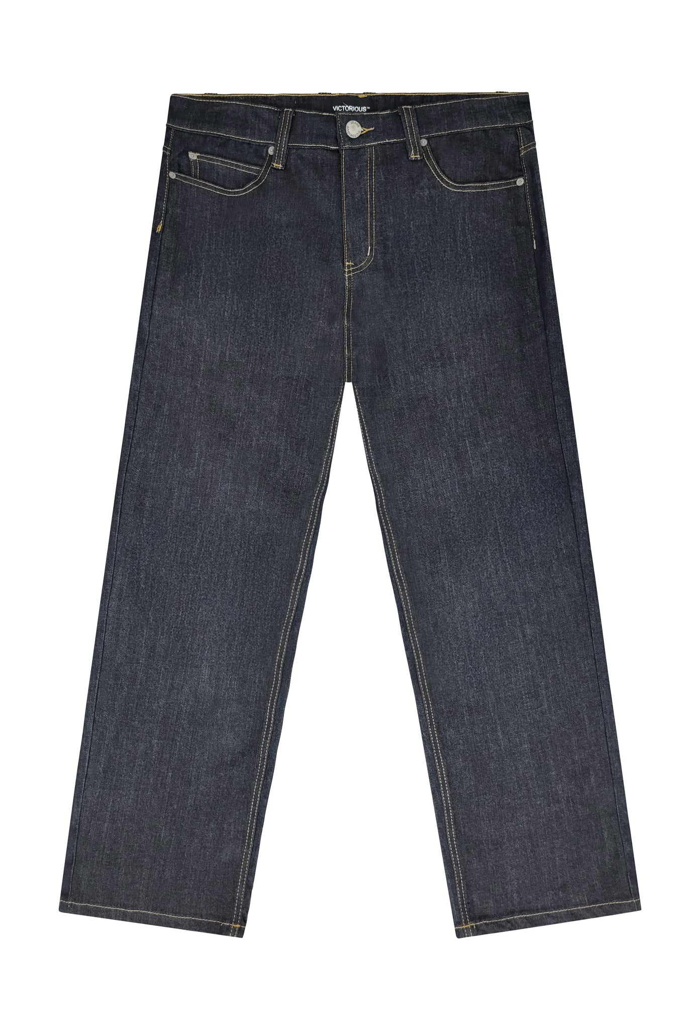 Essential Baggy Raw Denim Jeans