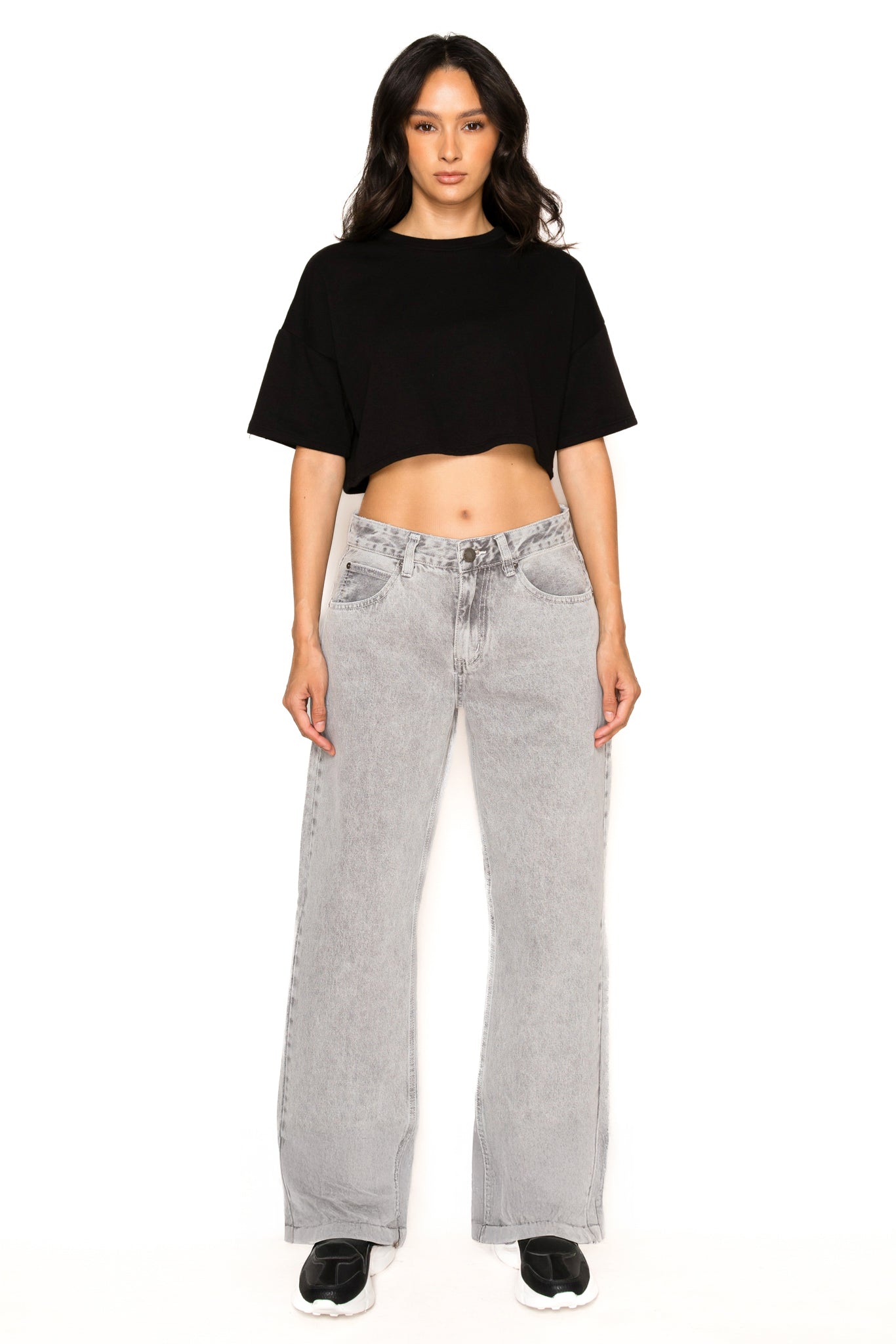 Womens Essential Baggy Denim Jeans