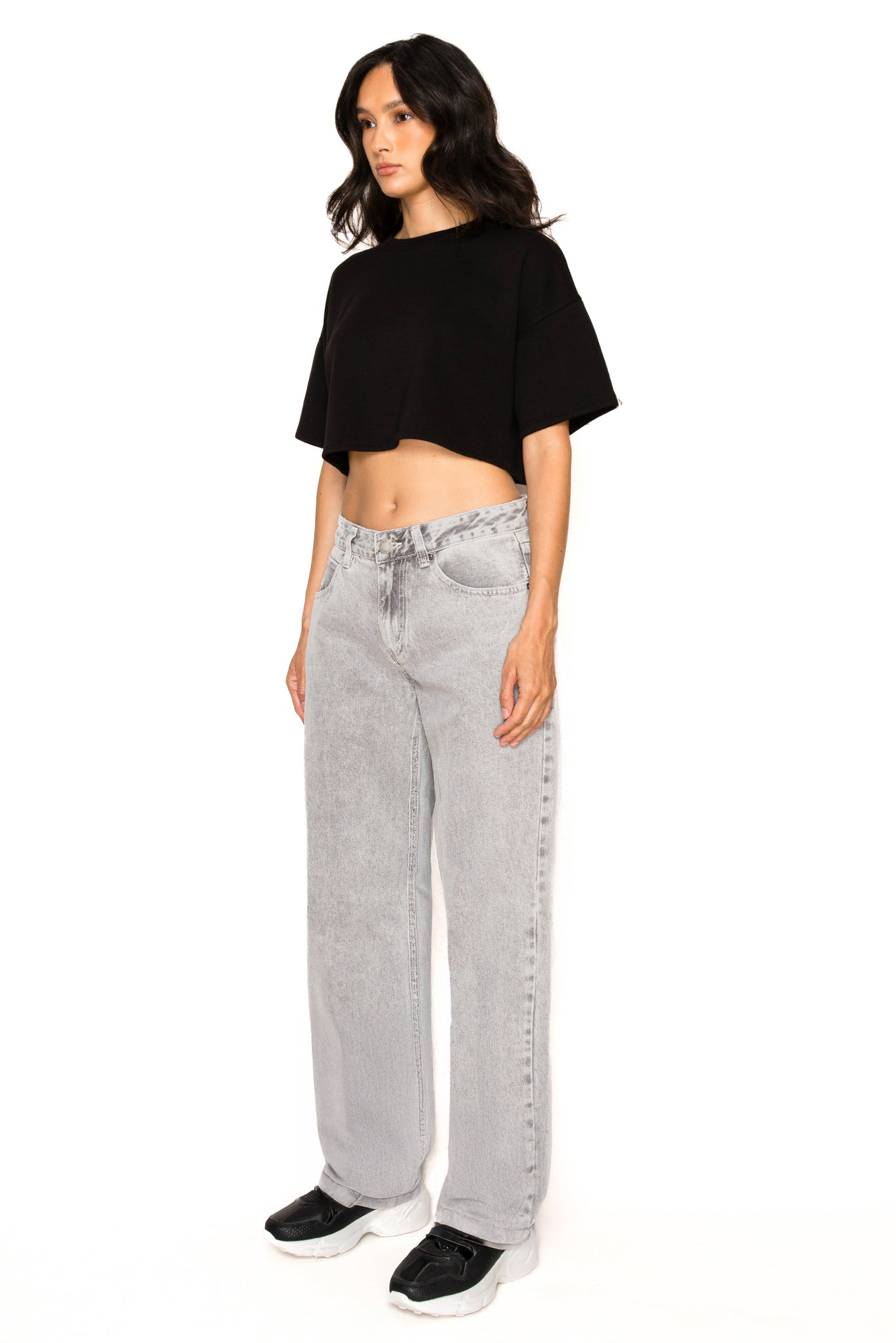 Womens Essential Baggy Denim Jeans