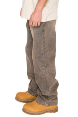 ATLAS Essential Baggy Denim Jeans - Rust Indigo