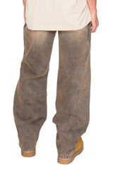 ATLAS Essential Baggy Denim Jeans - Rust Indigo