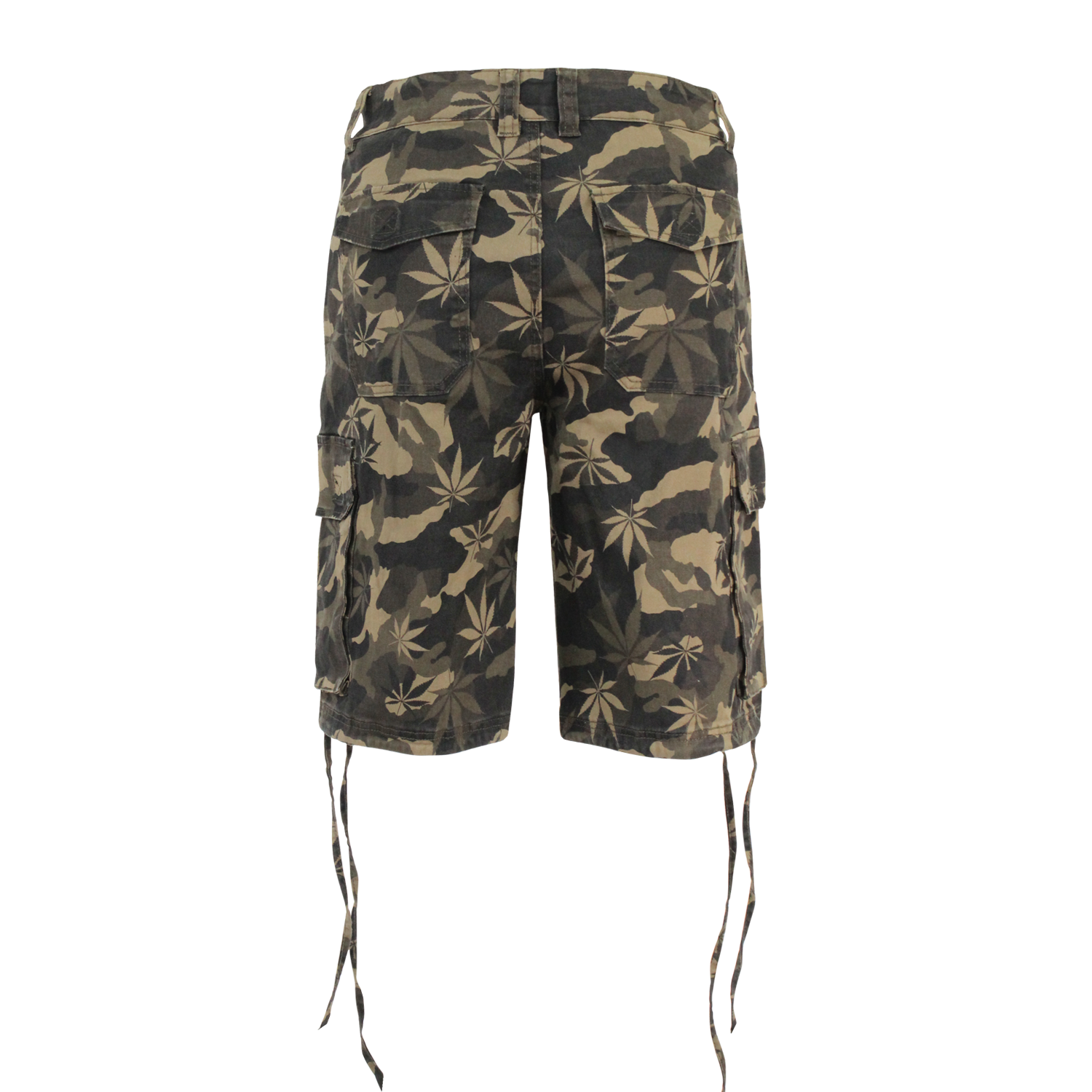 Leaf Camouflage Cargo Shorts