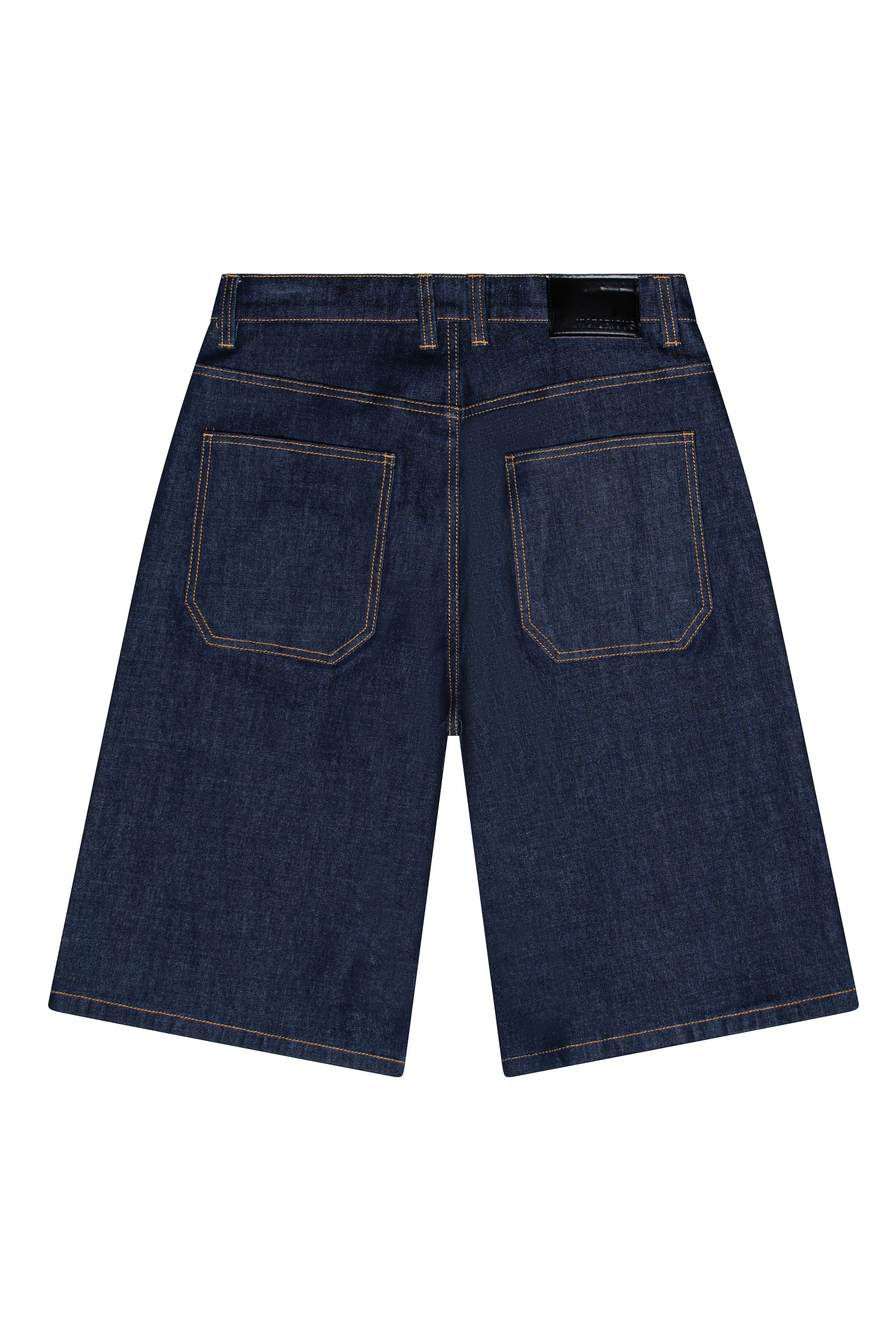 norimid RIGID BAGGY JORTS – NAVY RIGID BAGGY JORTS – ANTIMID