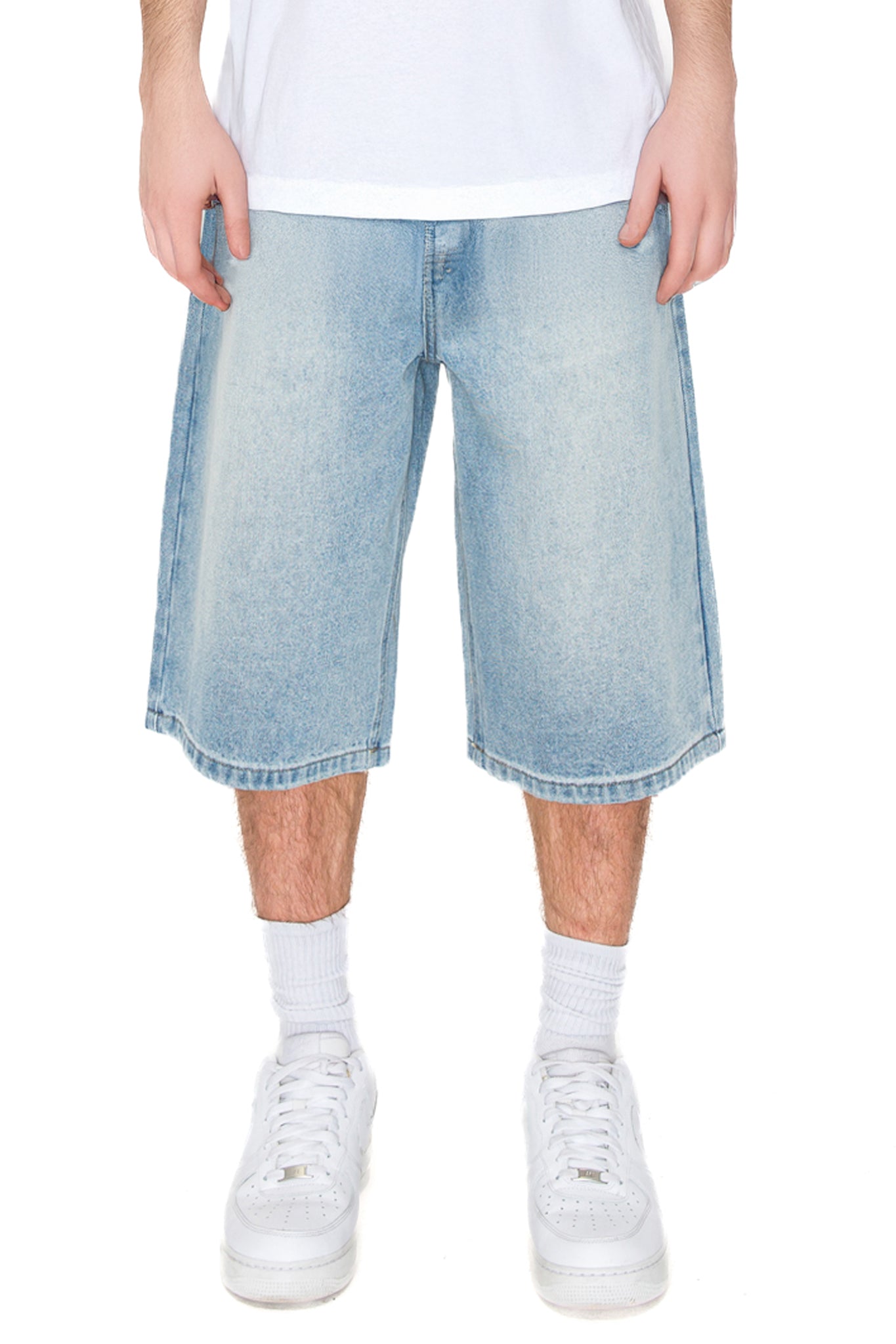 Baggy Fit Denim Shorts
