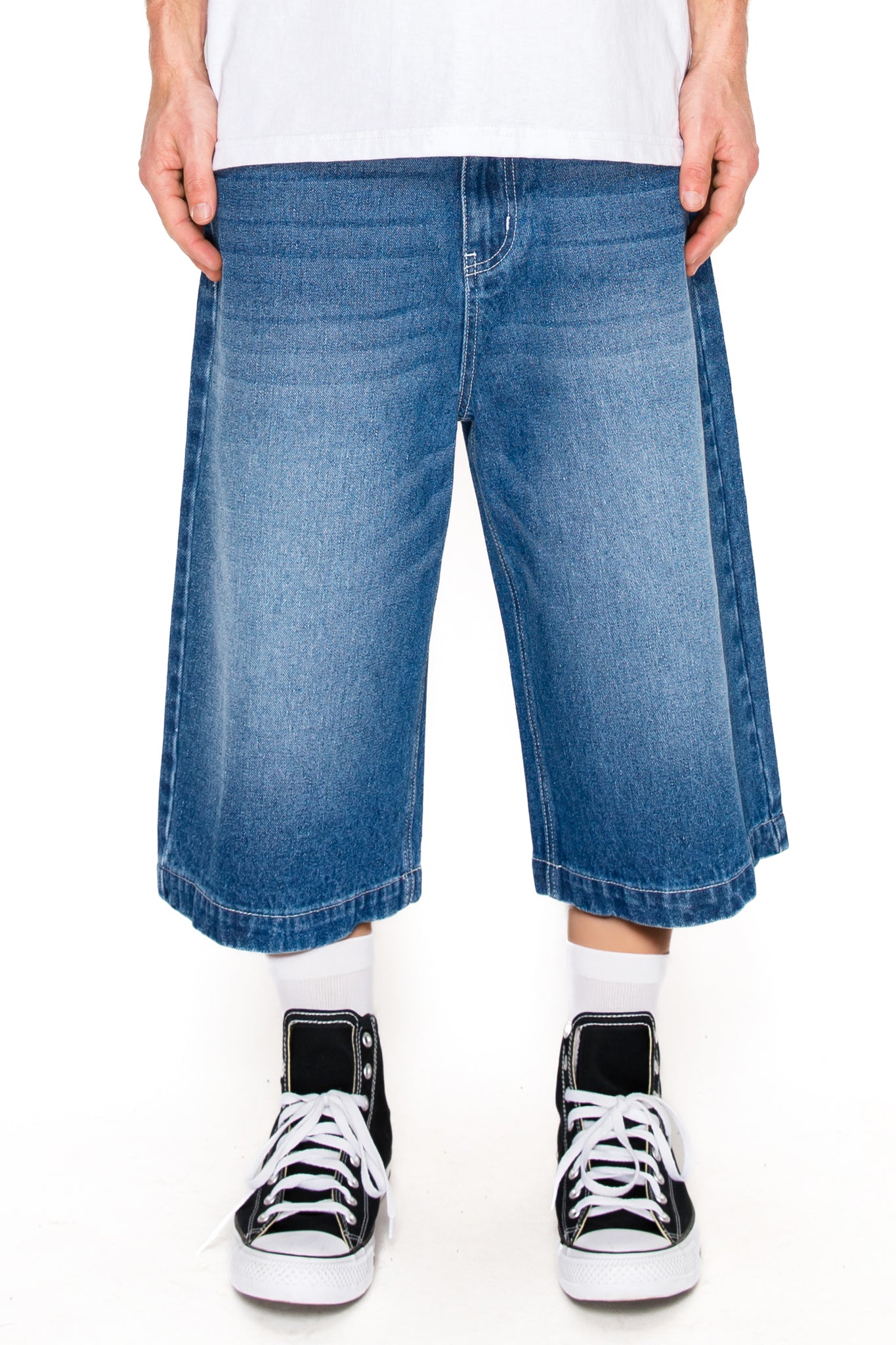Ultra Baggy Y2K Denim Jorts