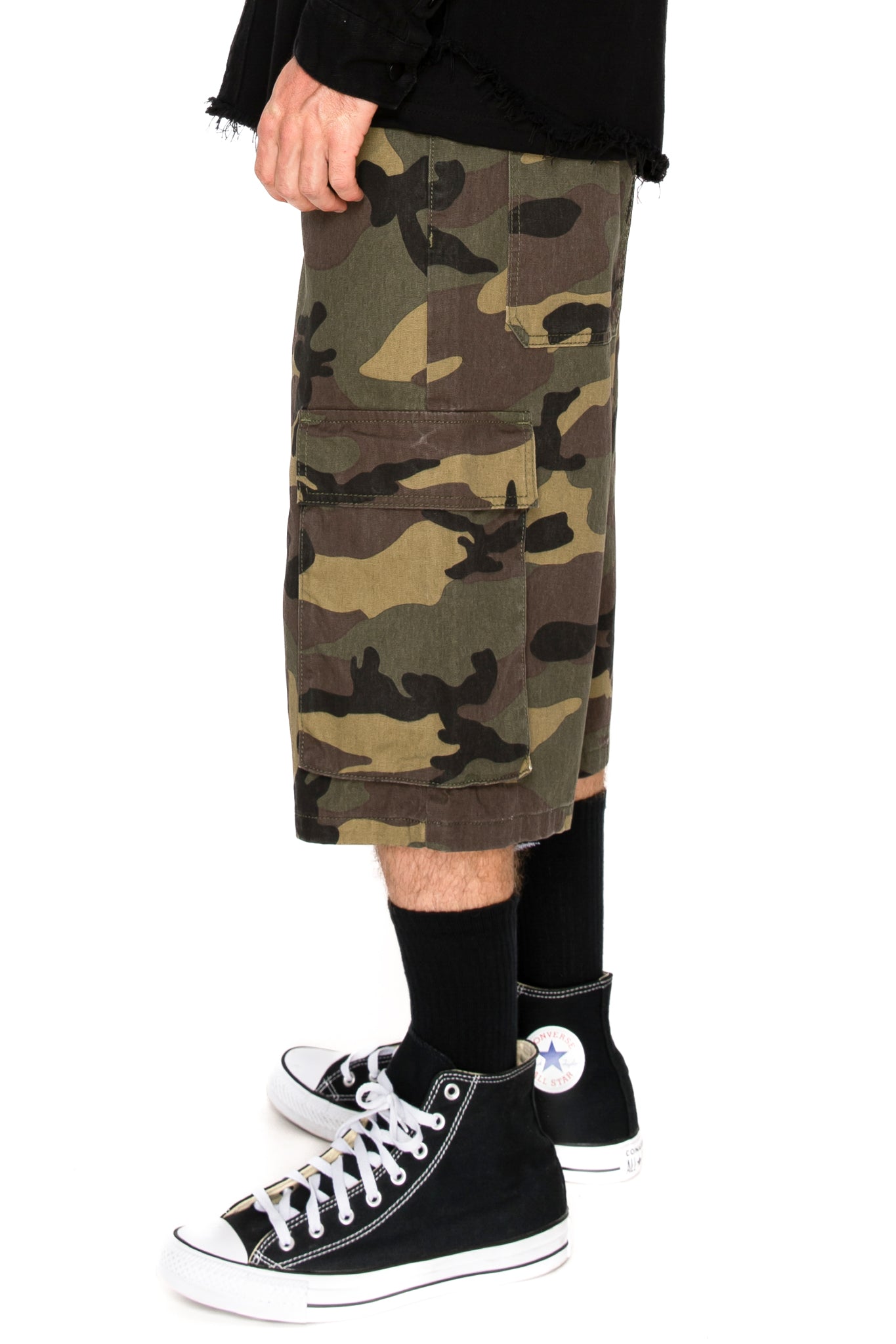 Men's Baggy Fit Cargo Camo Shorts | VICTORIOUS – VICTORIOUSUSA