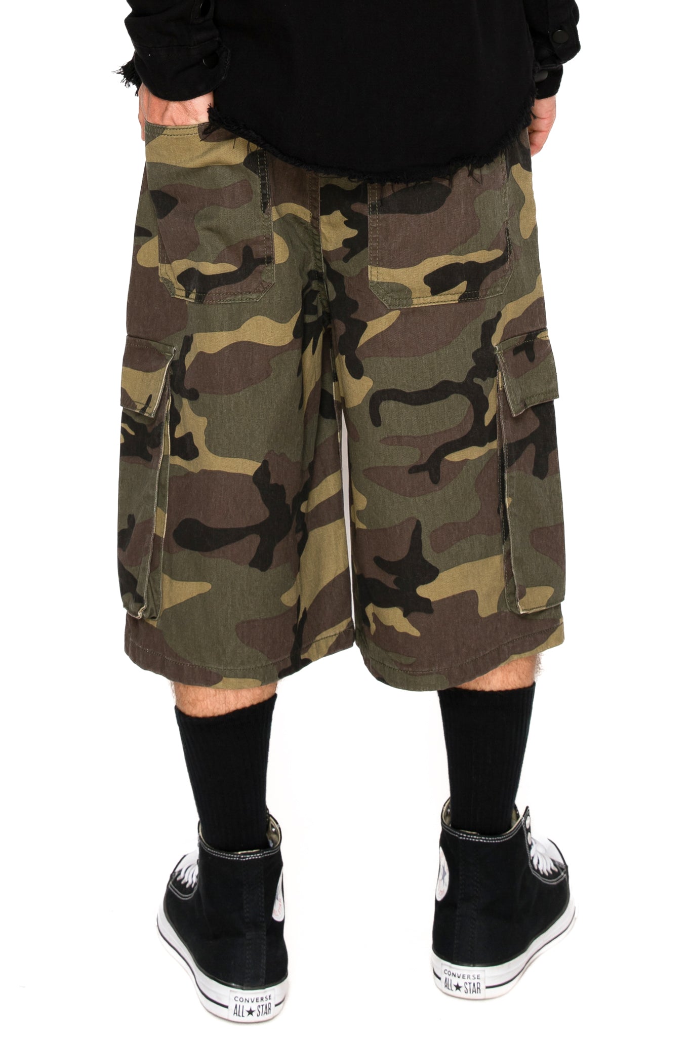 Men's Baggy Fit Cargo Camo Shorts | VICTORIOUS – VICTORIOUSUSA