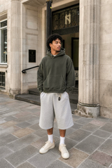LUCA Essential Baggy Fleece Shorts