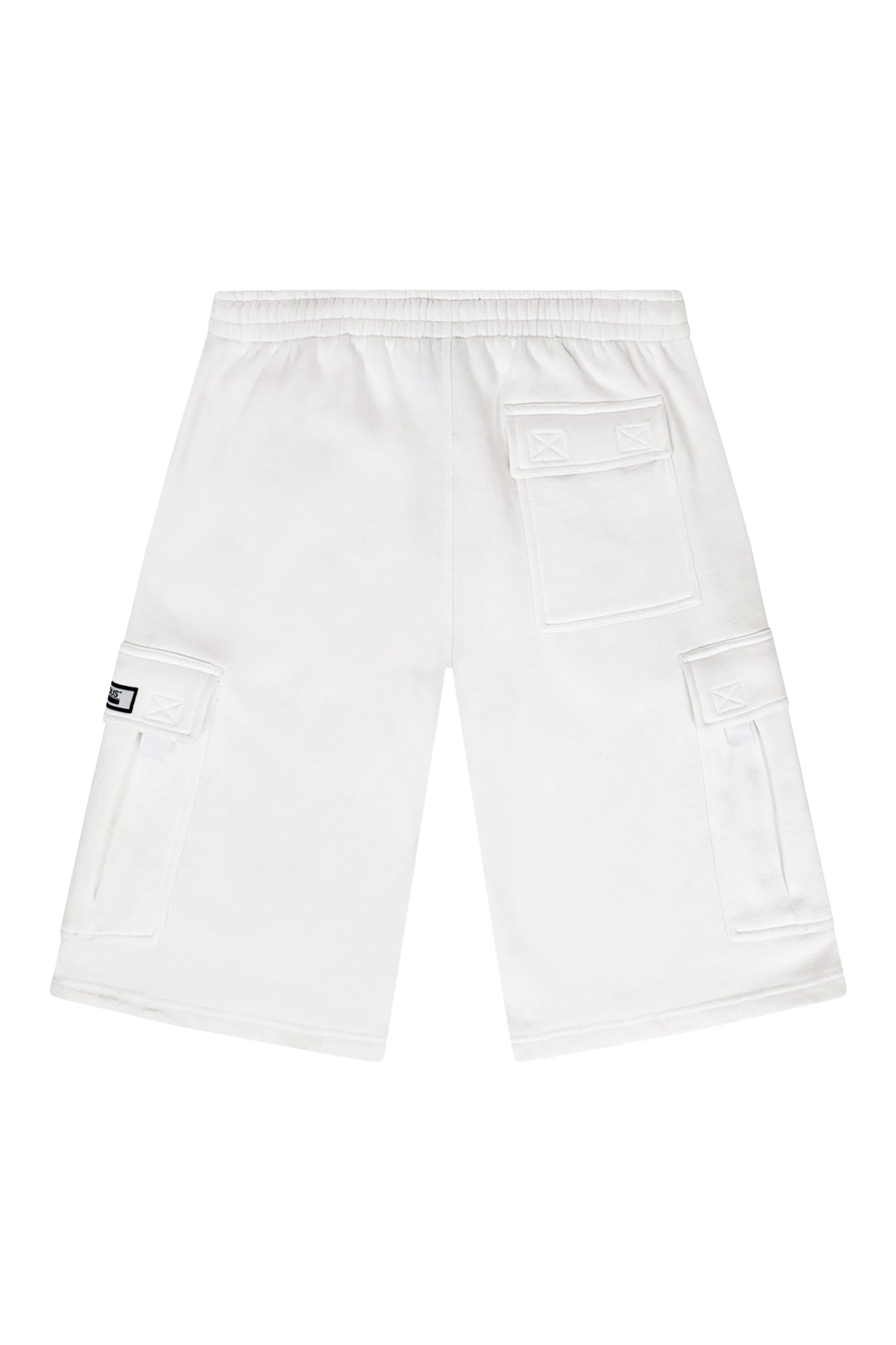 Baggy Fit Cargo Fleece Shorts