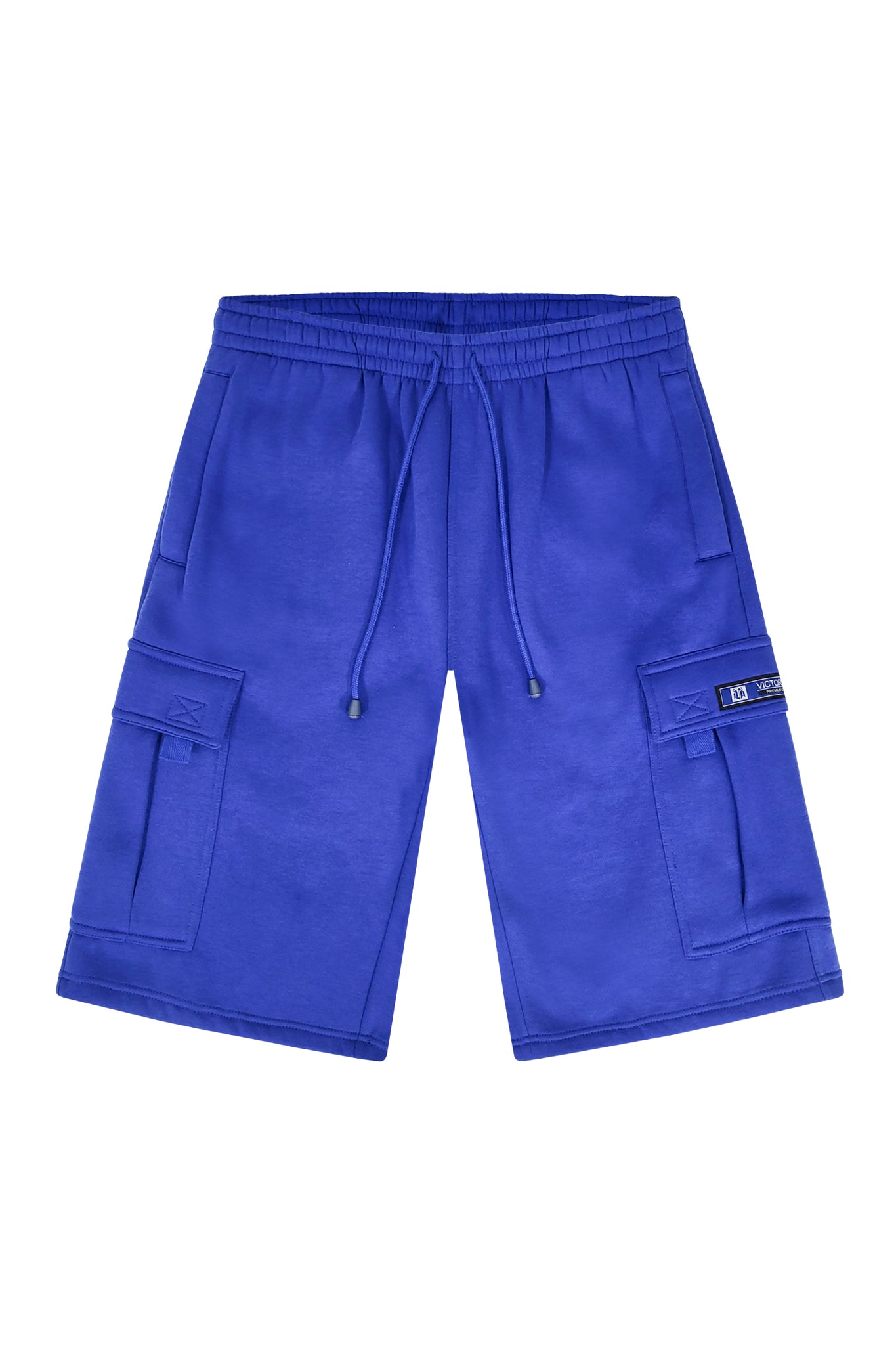 Baggy Fit Cargo Fleece Shorts