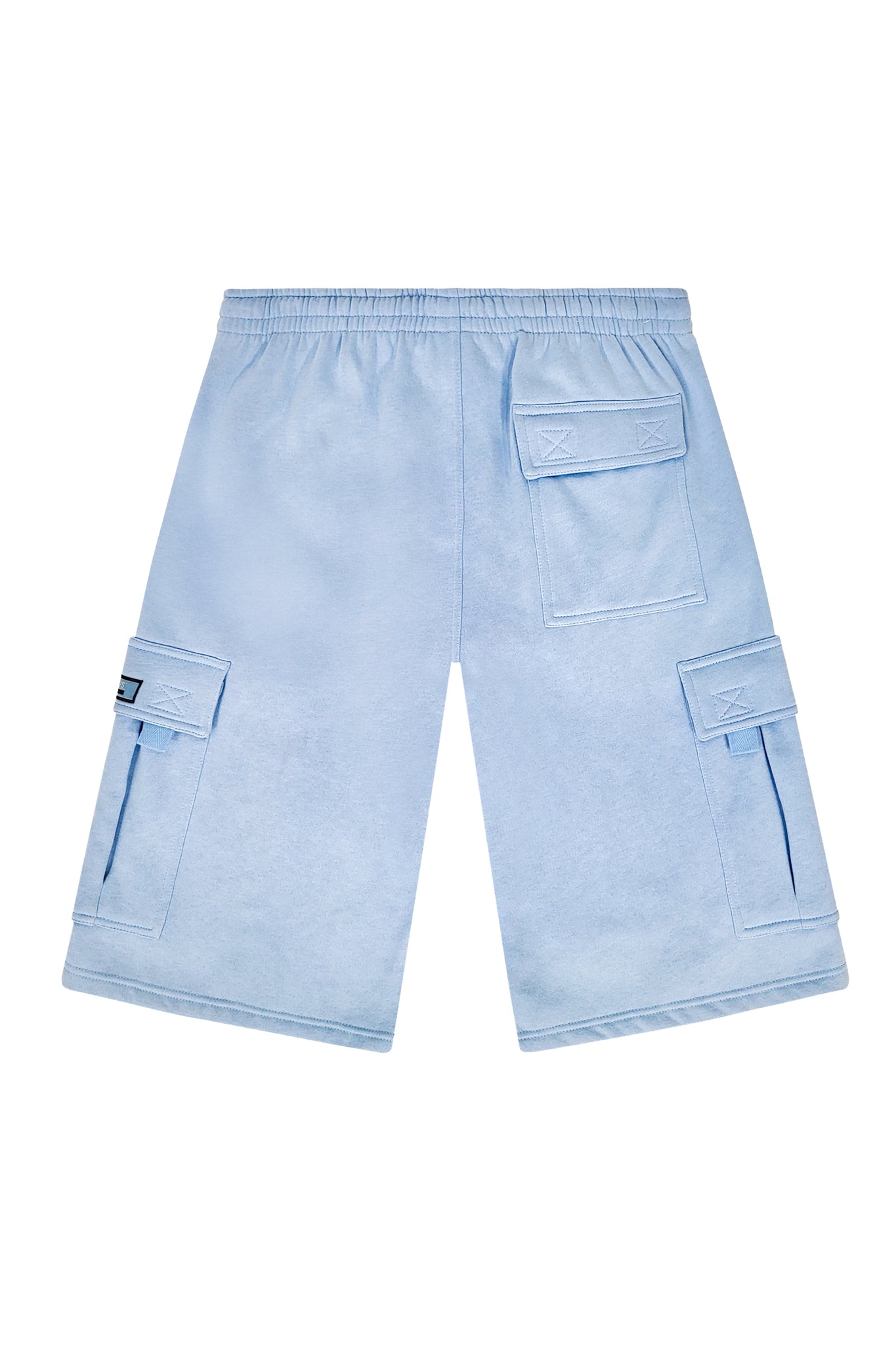 Baggy Fit Cargo Fleece Shorts