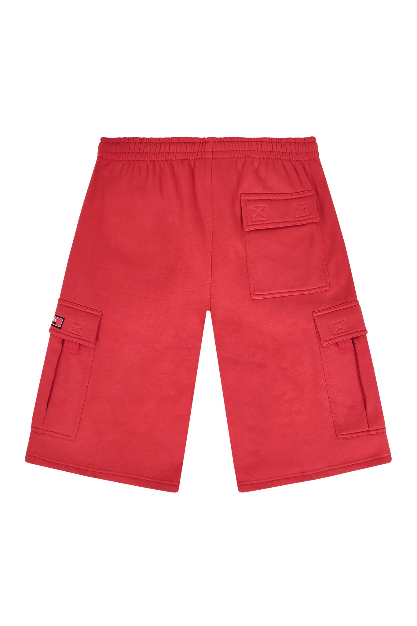 Baggy Fit Cargo Fleece Shorts