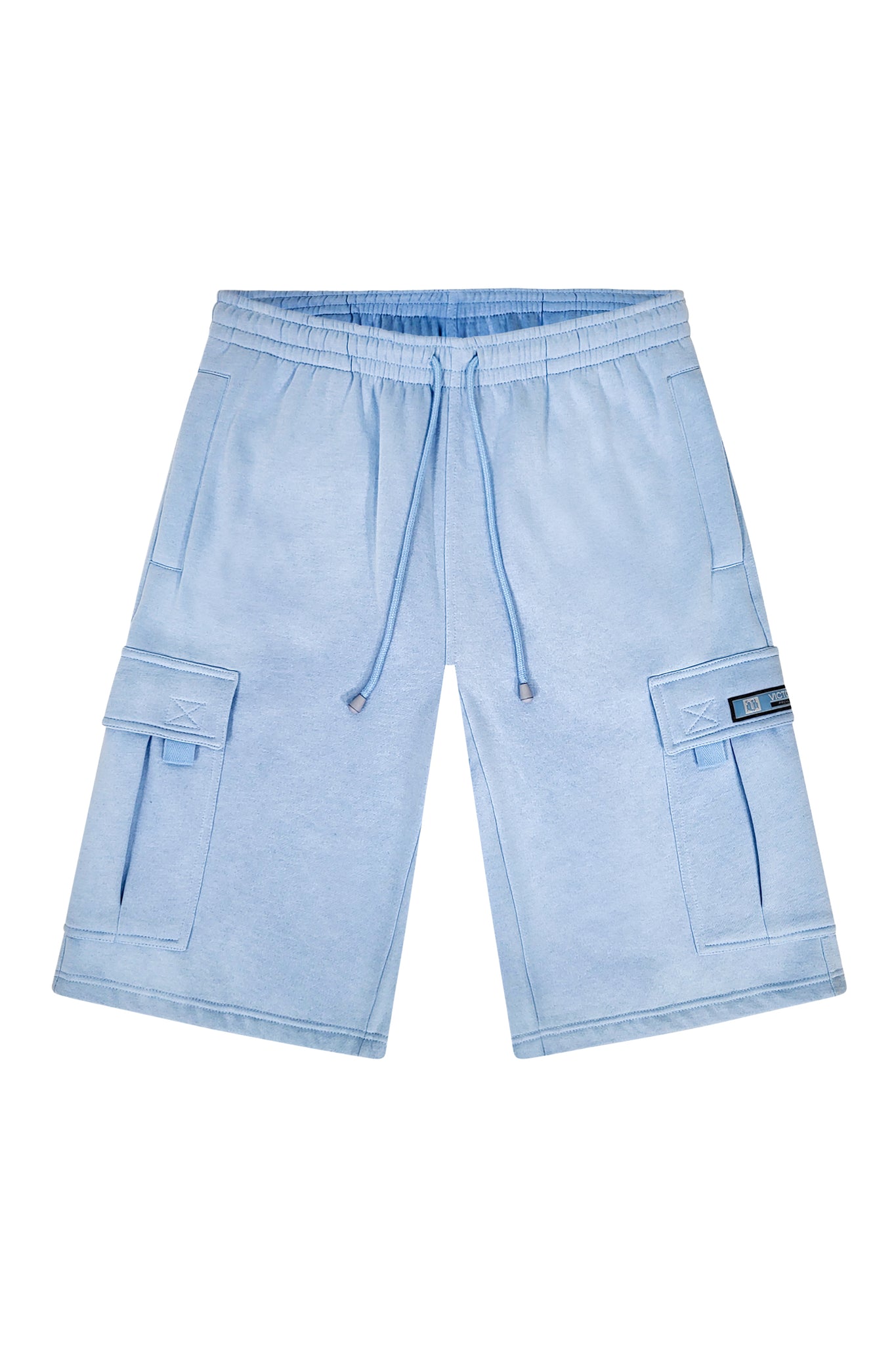 Baggy Fit Cargo Fleece Shorts