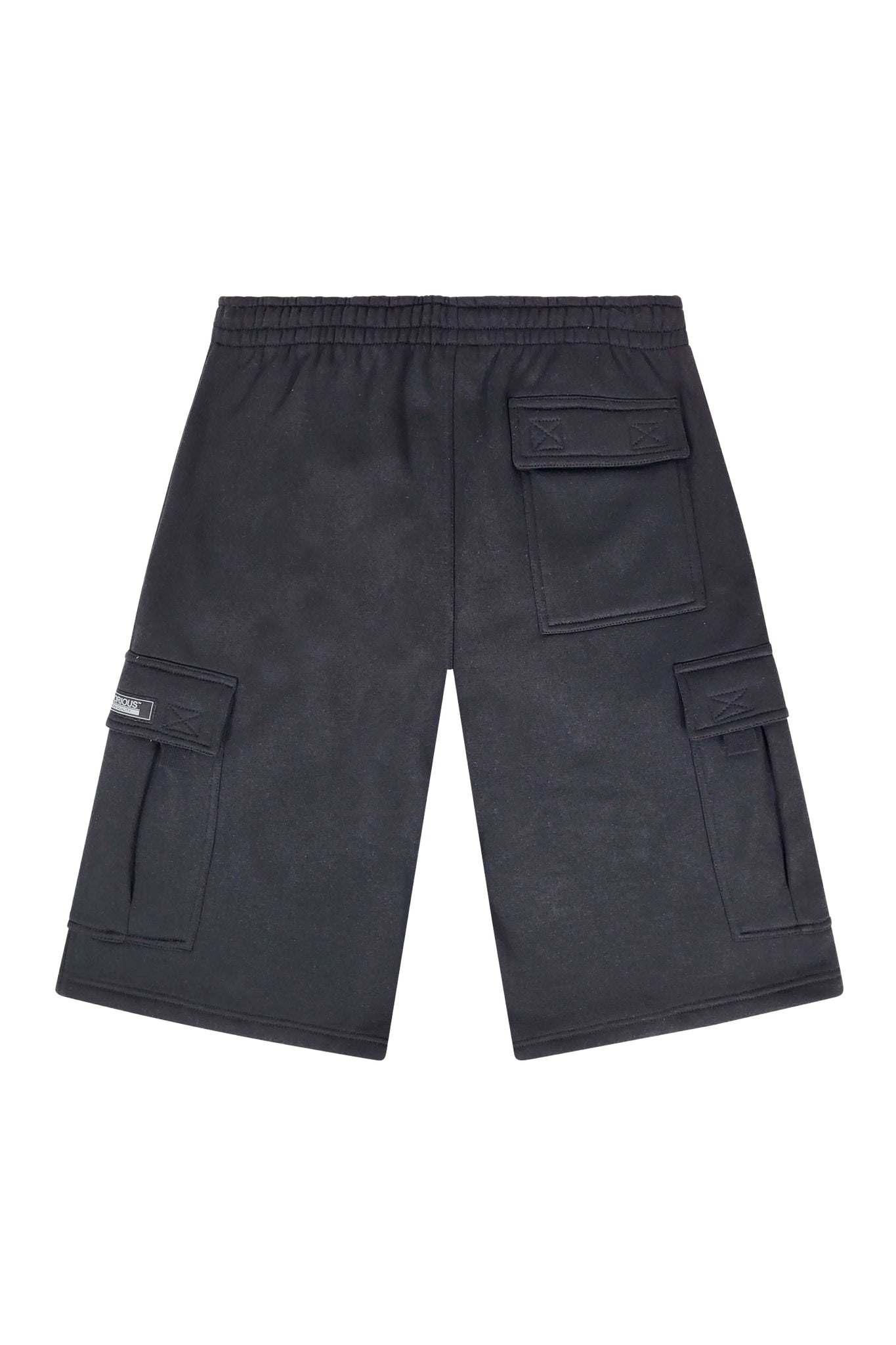 Baggy Fit Cargo Fleece Shorts