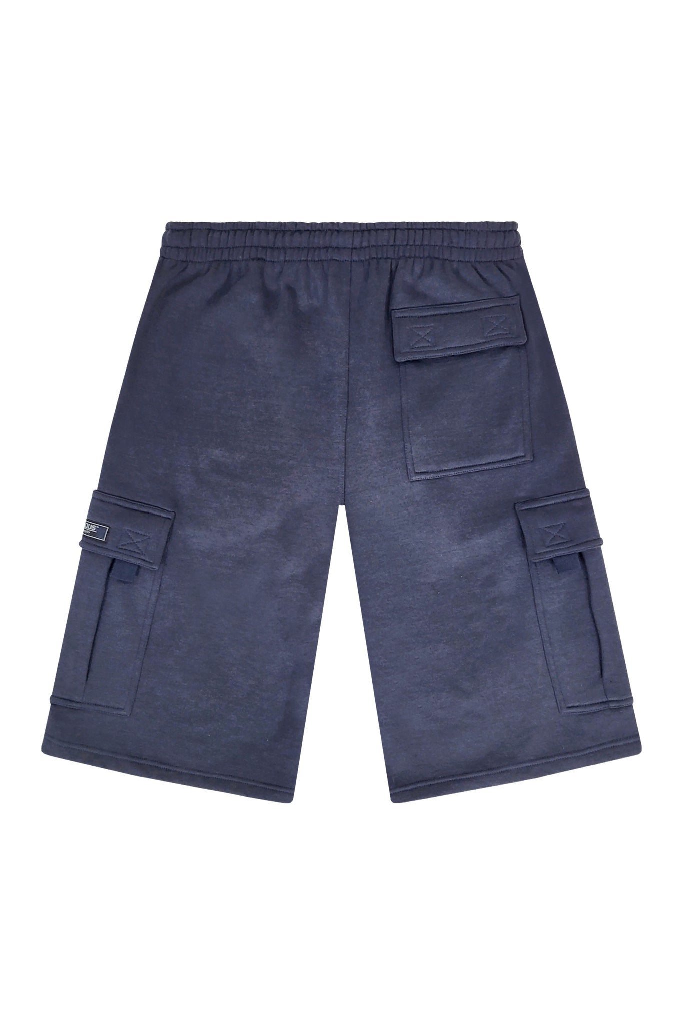 Baggy Fit Cargo Fleece Shorts