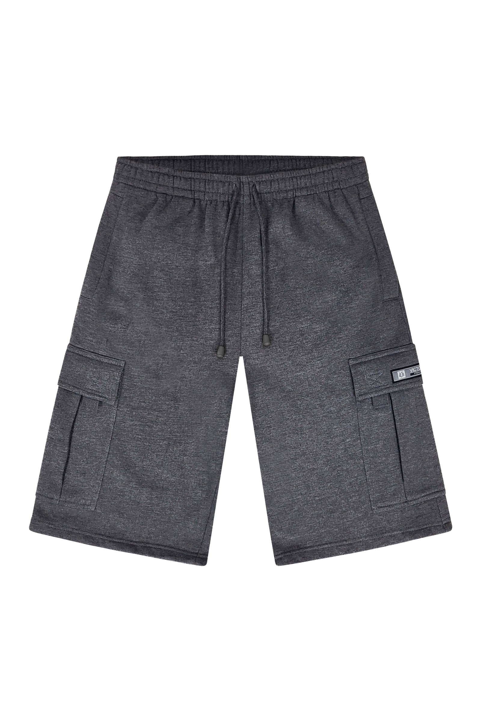 Men's RESTRICT Baggy Fit Cargo Fleece Shorts | VICTORIOUS