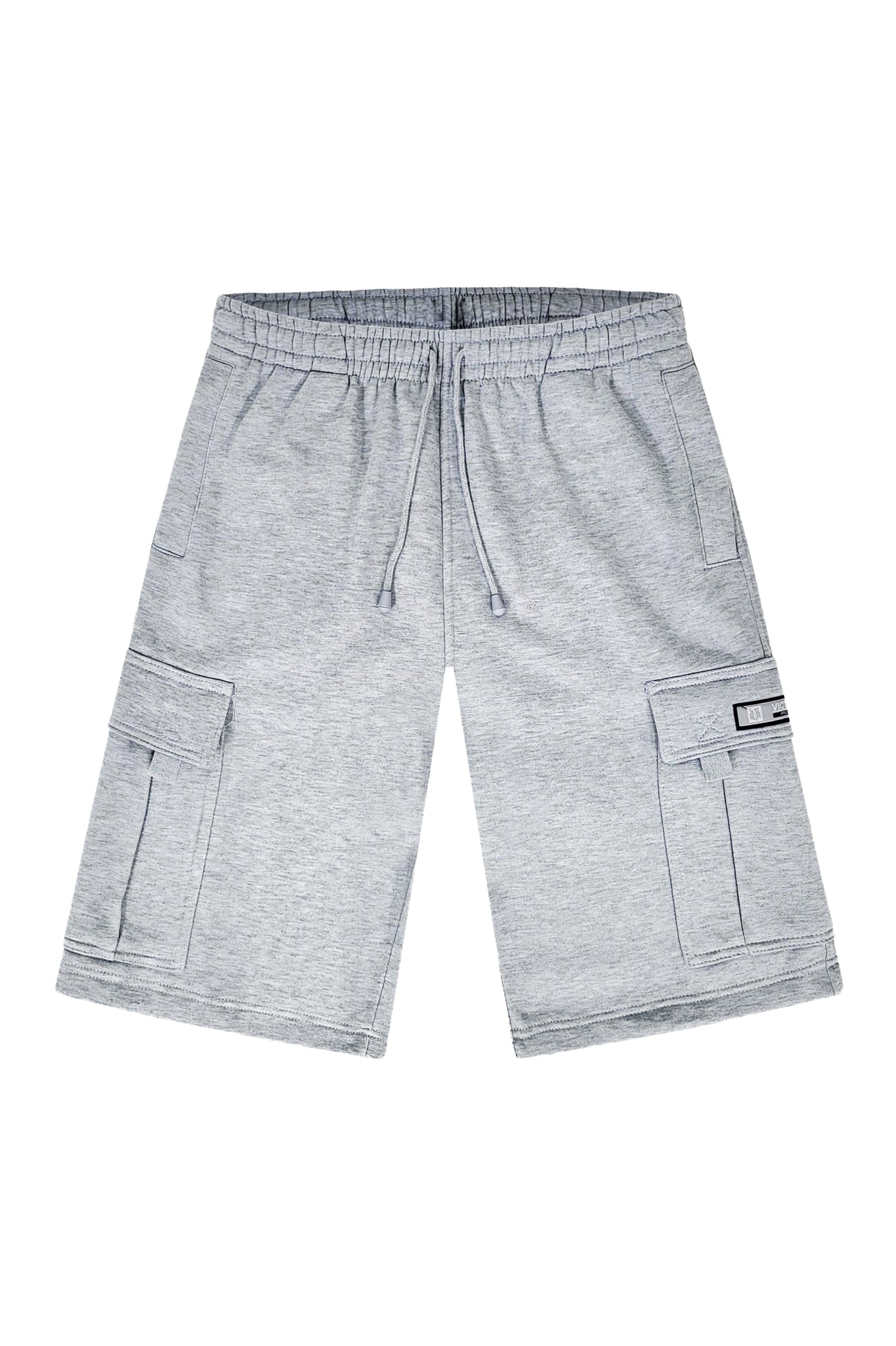 Baggy Fit Cargo Fleece Shorts